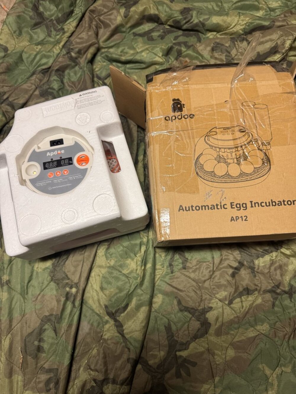 Apdoe AP12 Egg Incubator - New in Box